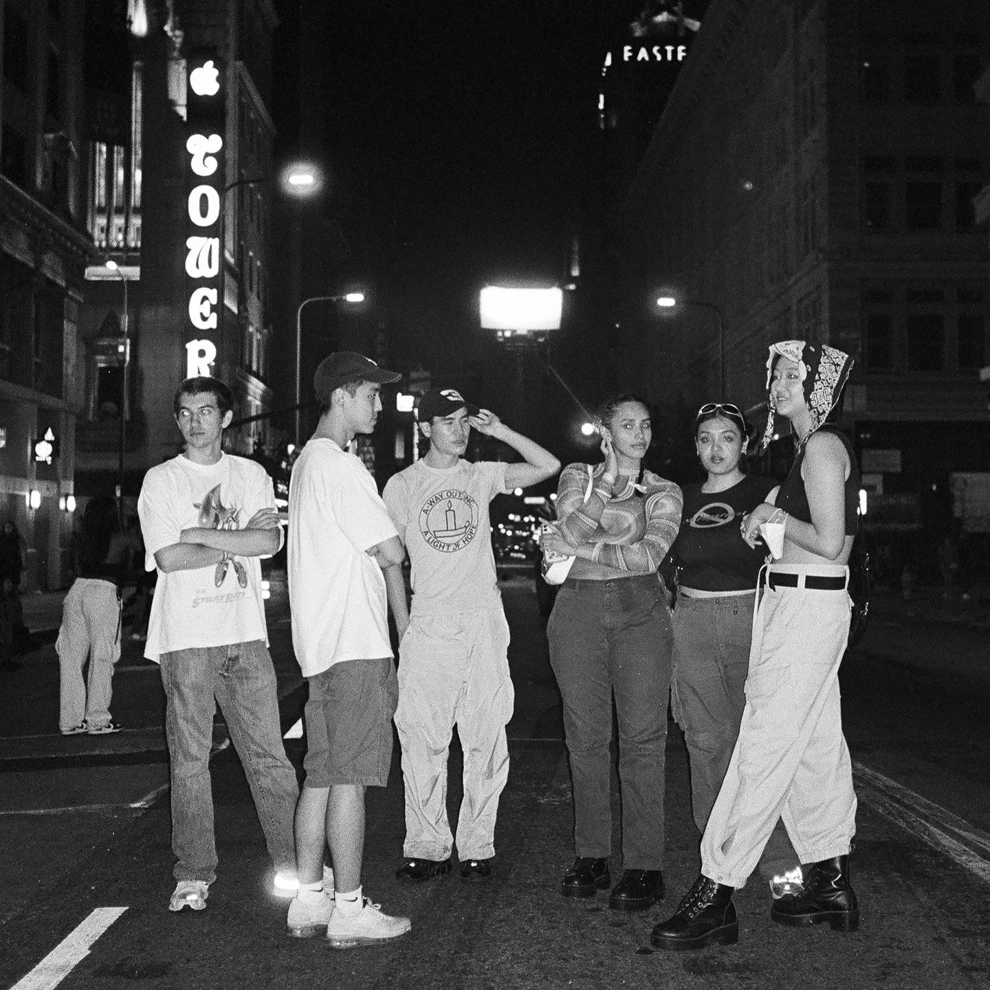 me, justin, jun, quiana, peytie, and sunny. photo by christian kim