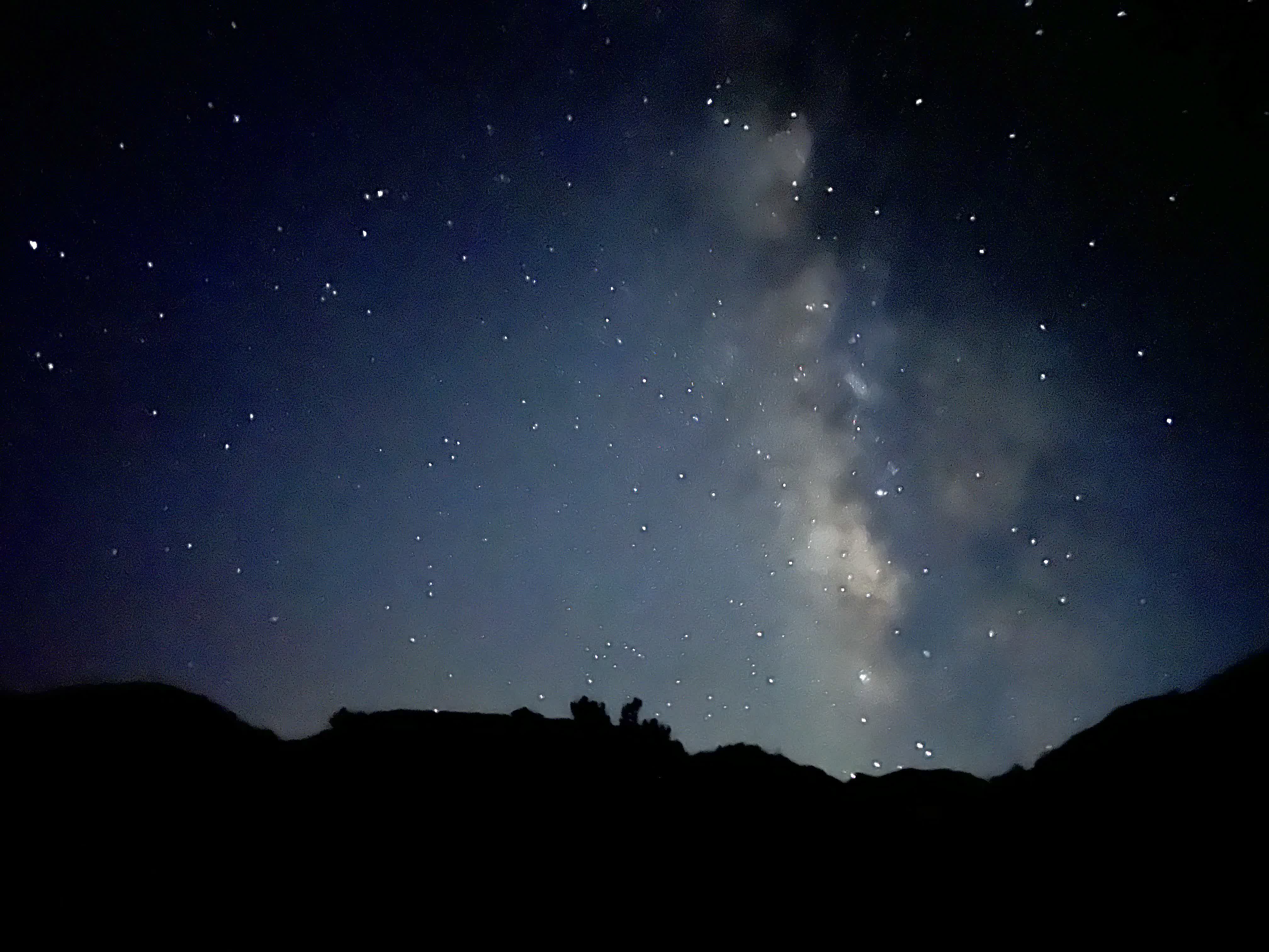 The Milky Way from a camping trip in the eastern Sierras